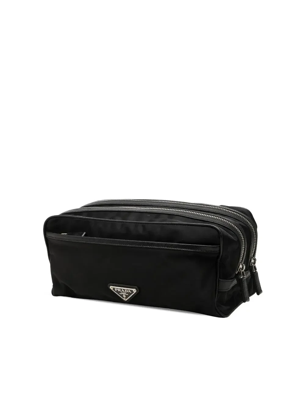 Prada Saffiano Trimmed Re Nylon Travel #340446P61B